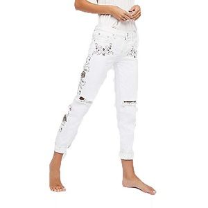 Brand new one teaspoon embroidered awesome baggies